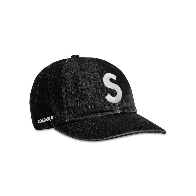 Supreme Cordura Denim S Logo 6-Panel 'Black'