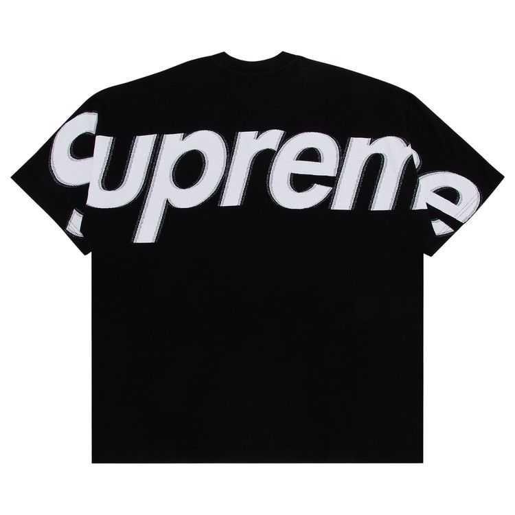 Supreme Intarsia Short-Sleeve Top 'Black'