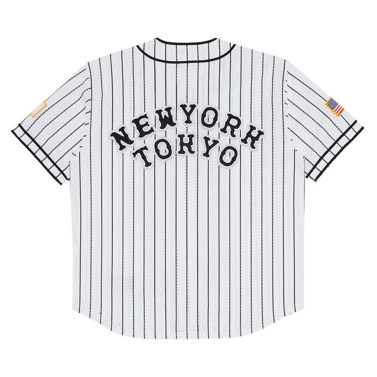 Supreme x Homerun Baseball Jersey 'Stripe'