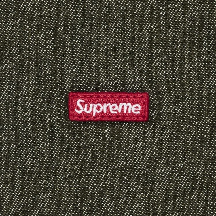 Supreme Small Box Denim Shirt 'Olive'
