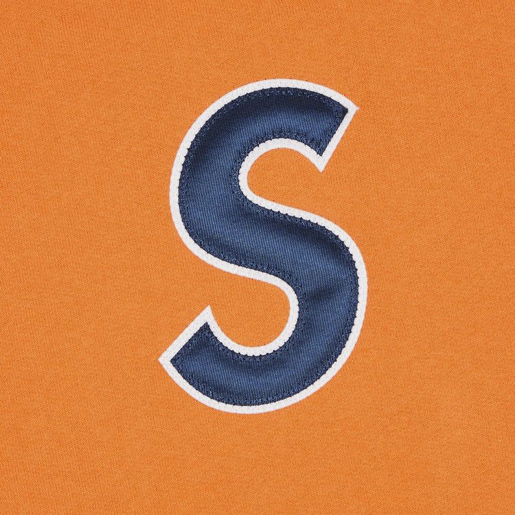 Supreme S Logo Hooded Sweatshirt 'Light Orange'