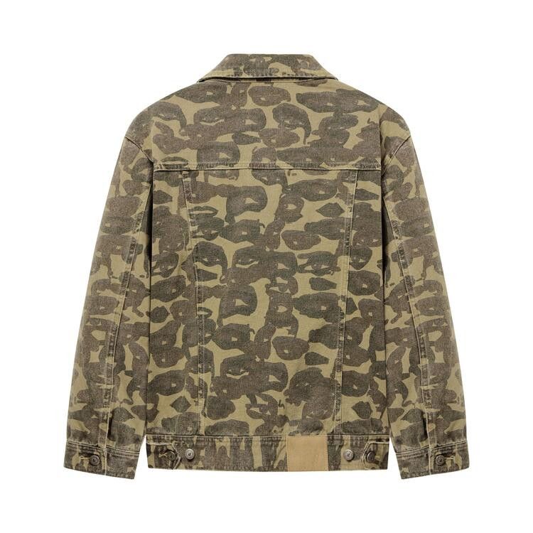 KidSuper Face Camo Jacket 'Dark Green'
