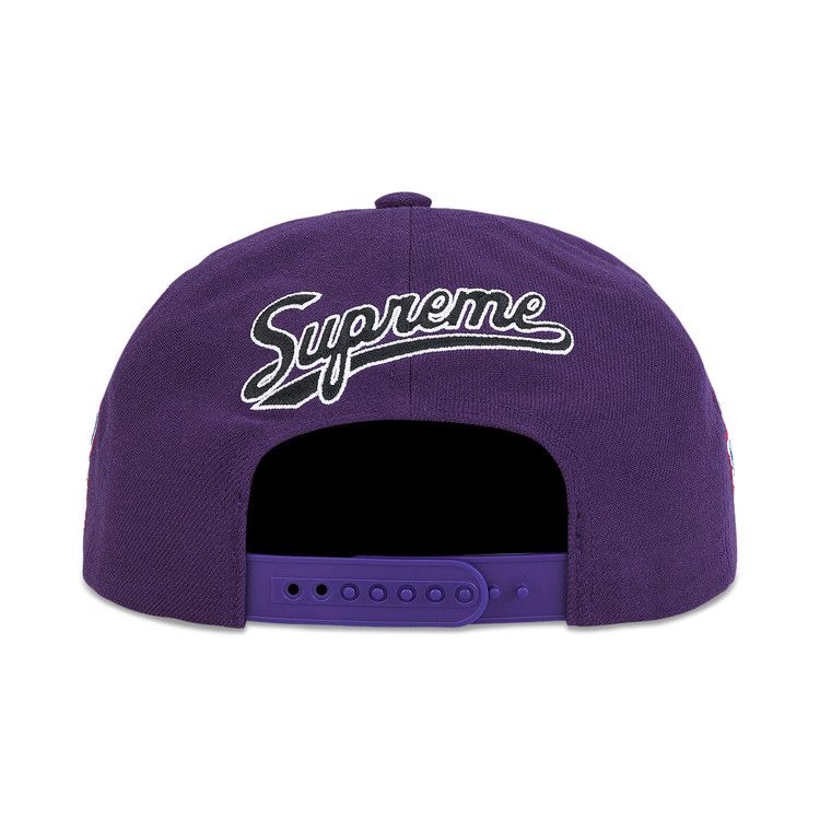 Supreme World Famous S Logo 6-Panel 'Purple'