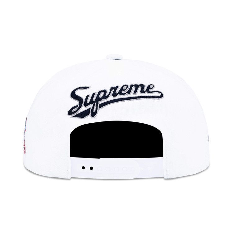 Supreme World Famous S Logo 6-Panel 'White'