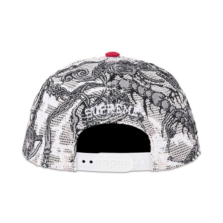 Supreme Wombat Embroide Mesh Back 6-Panel 'Red'