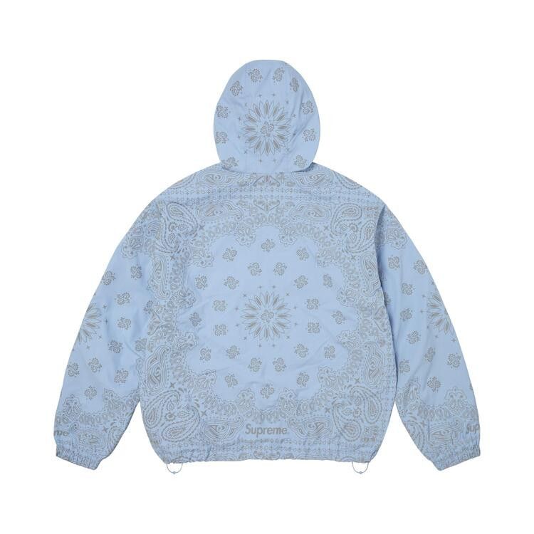 Supreme Reflective Bandana Anorak 'Light Blue'