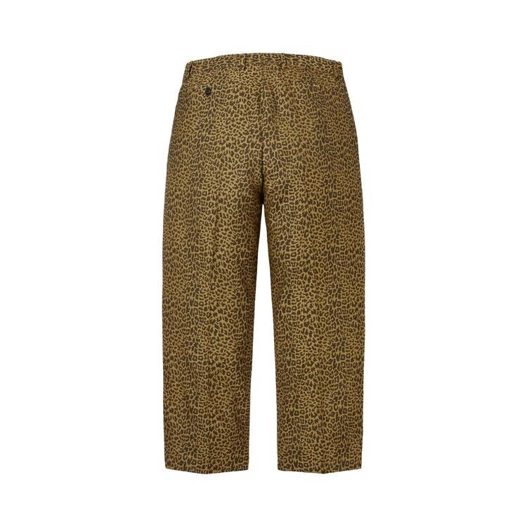 Supreme Leopard Wool Trouser 'Tan'