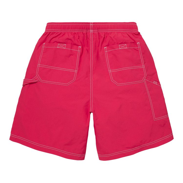 Supreme Nylon Painter Short 'Magenta'