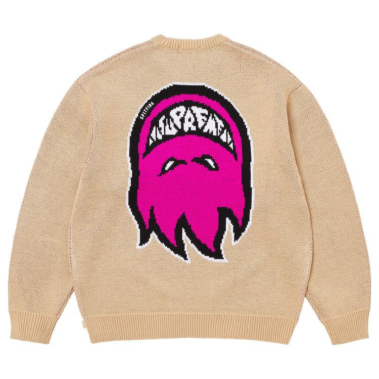 Supreme x Spitfire Sweater 'Light Tan'