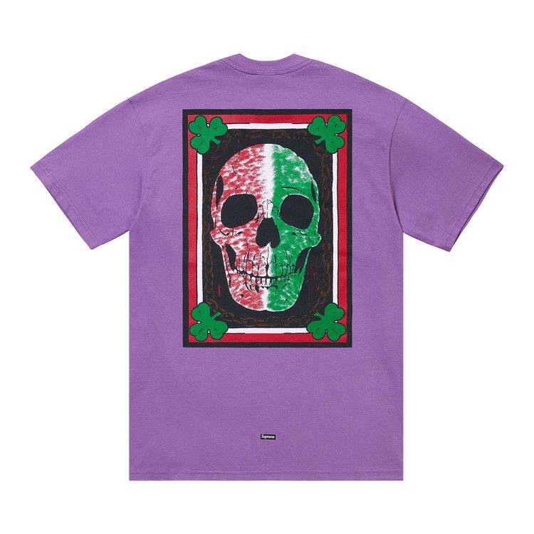 Supreme x Mike Kelley Banner Tee 'Purple'