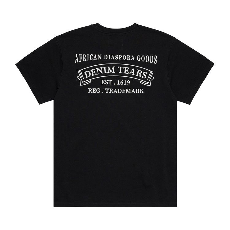 Denim Tears Adg Banner Tee 'Black'