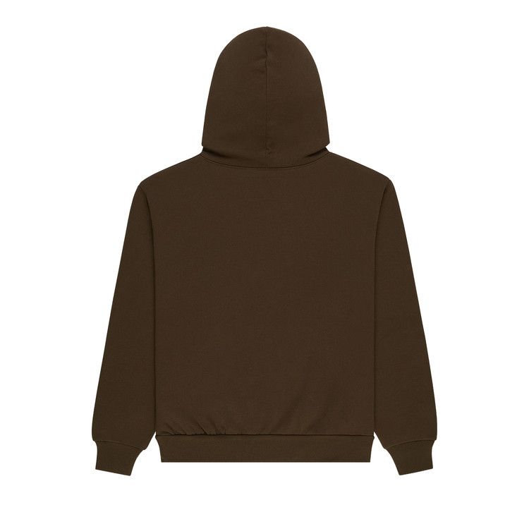 Sp5der Og Web Rhinestone Hoodie 'Brown'