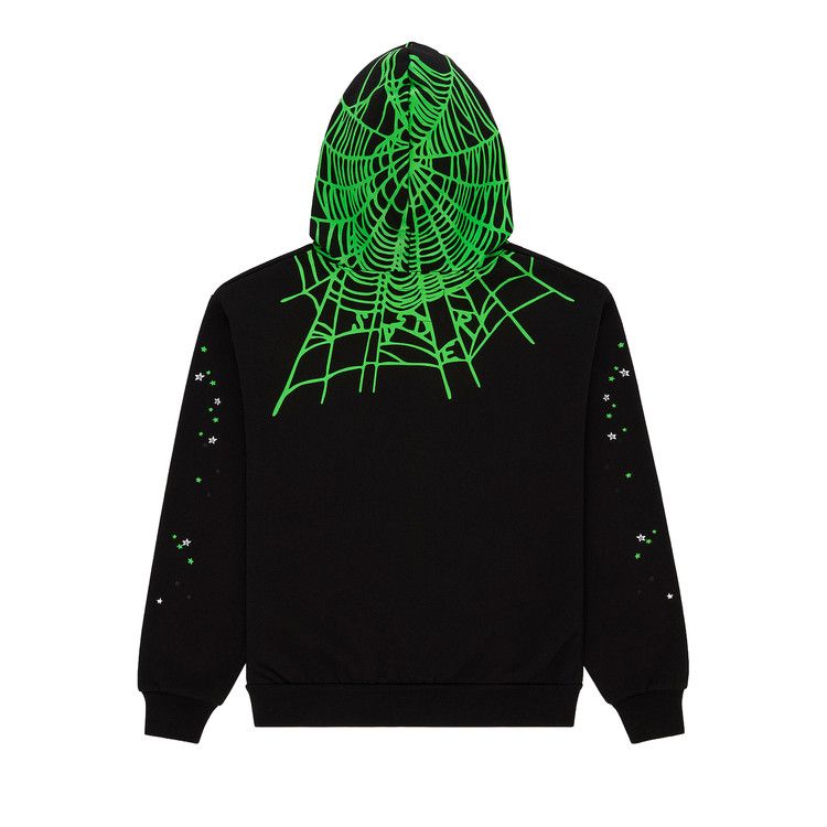 Sp5der Heavy Web Hoodie 'Black'
