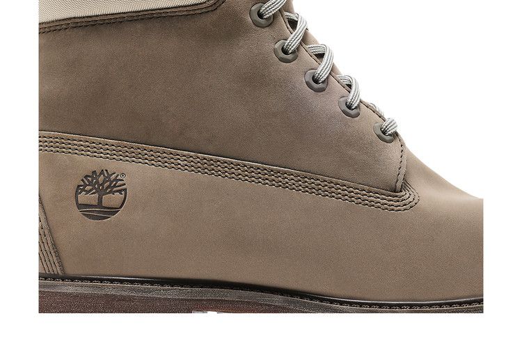Timberland 6 Inch Premium Waterproof Boot 'Grey Nubuck Light Green'