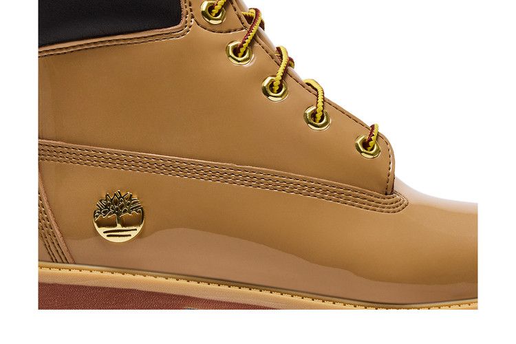 Timberland 6 Inch Premium Waterproof Boot Patent Big Kid 'Wheat'