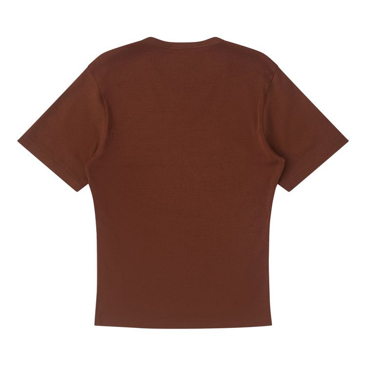 Lemaire Rib T-Shirt 'Brunette'