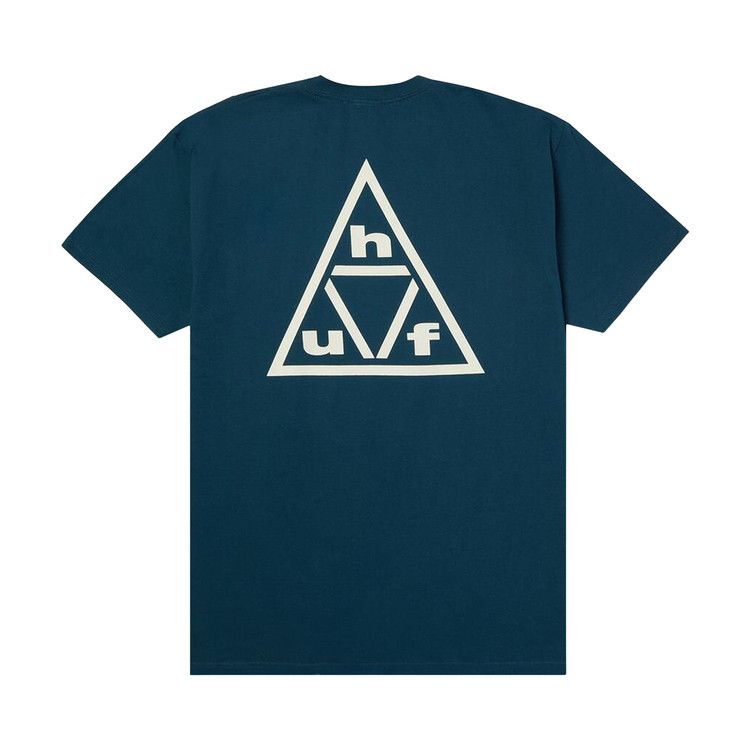 HUF Triple Triangle Short-Sleeve Tee 'Harbor Blue/White'