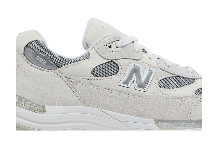 New Balance Men's 992 Made in USA 'White Reflection'