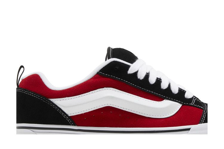 Vans Men's Knu-Skool 'Black Red'