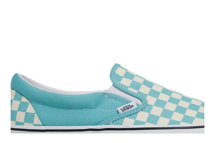 Vans Classic Slip-On 'Aqua Haze Checkerboard'