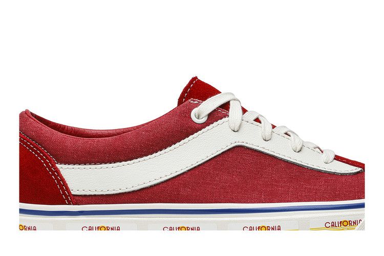 Rhude x Vans Bold Ni 'California Plate - Red'