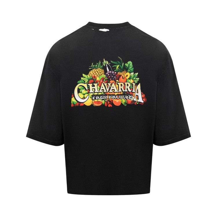 Willy Chavarria Fresh Produce Buffalo Tee 'Black'