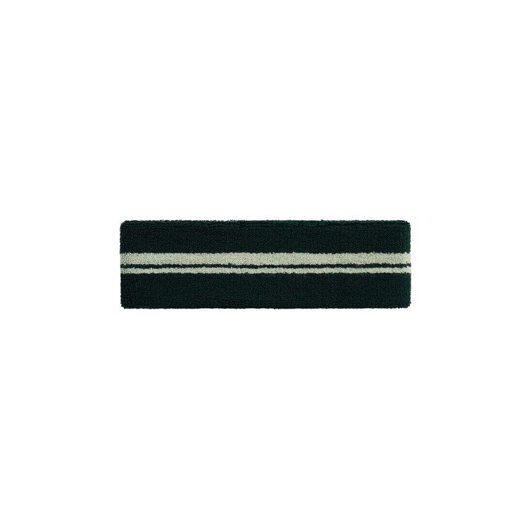 Kith Ivy For Wilson Terry Stripe Headband 'Ivy Green'