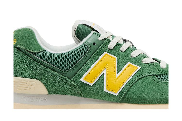New Balance Wmns 574 'Mallard Green Yellow'