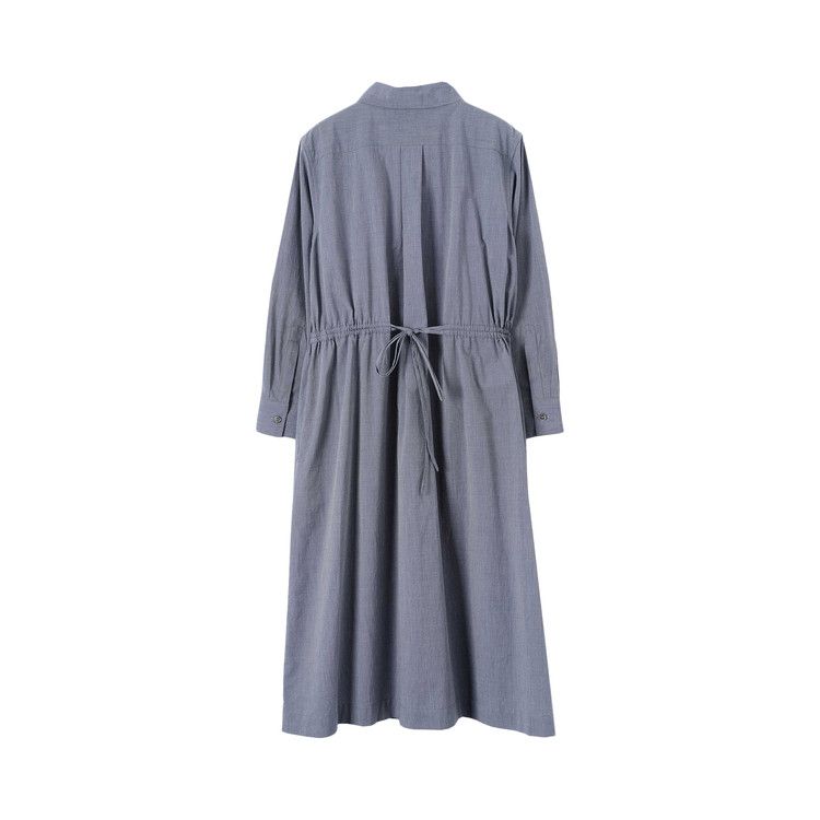 Margaret Howell Relaxed Channel Waist Dress 'Navy'