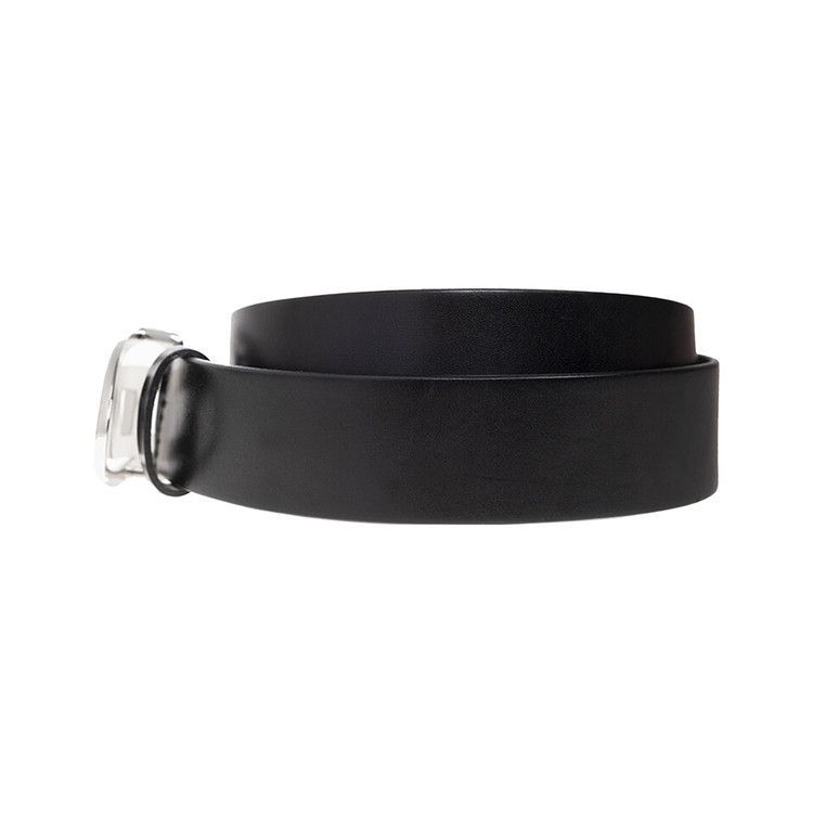 Diesel Leather Buckle Belt 'Black'