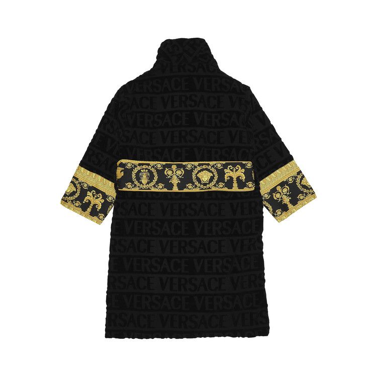 Versace I Heart Baroque Bath Robe 'Black'