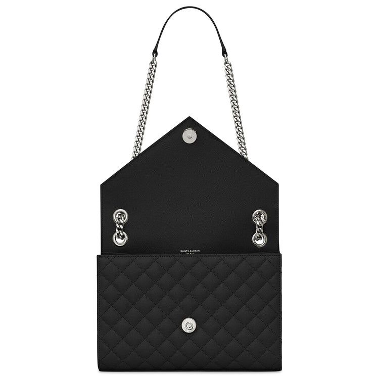 Saint Laurent Envelope Medium Chain Bag 'Noir'