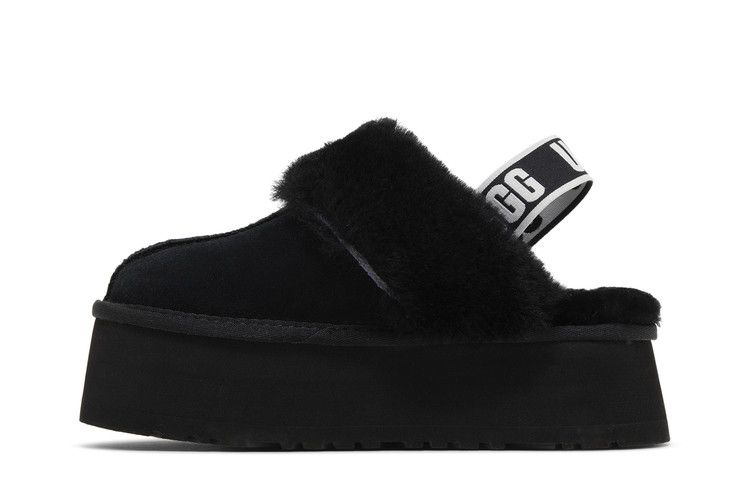 UGG Wmns Funkette Slipper 'Black'