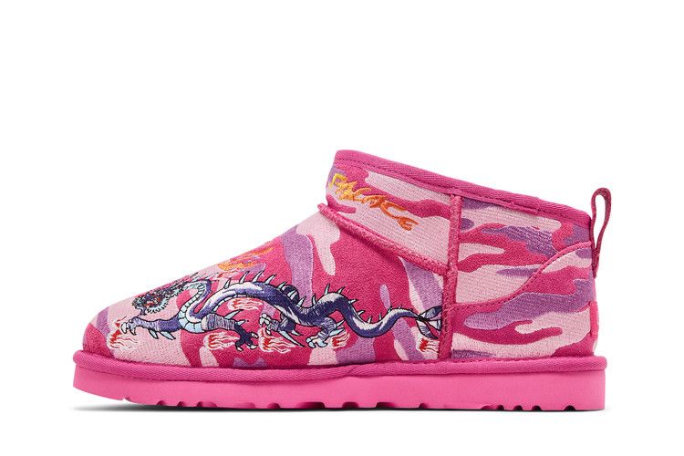 Palace x UGG Classic Ultra Mini Boot 'Pink Camo'