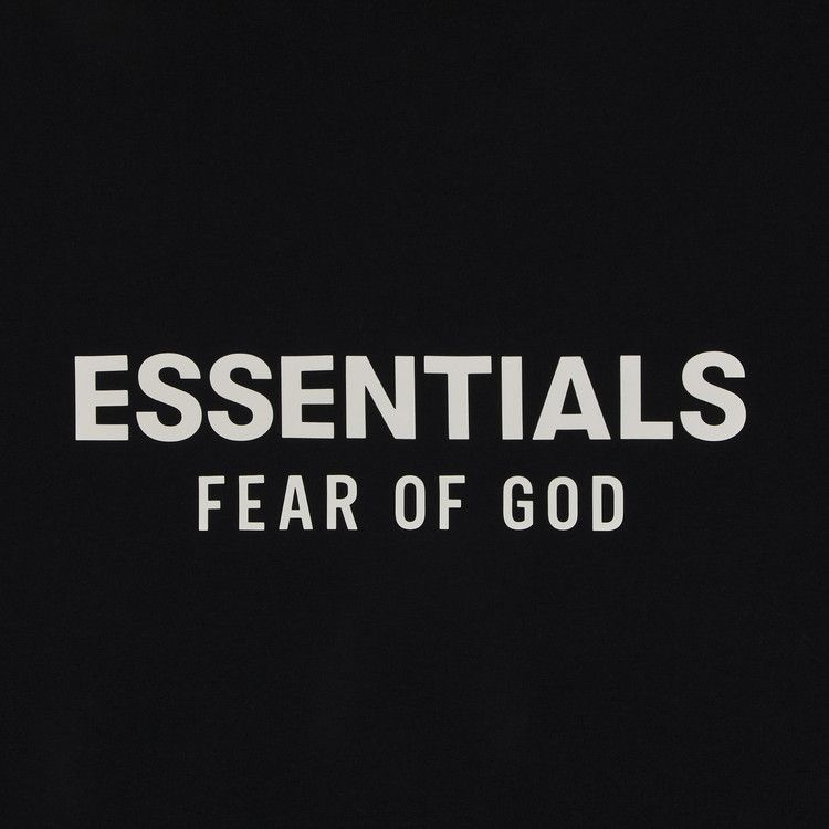 Fear of God Essentials Classic Fit T-Shirt 'Jet Black'