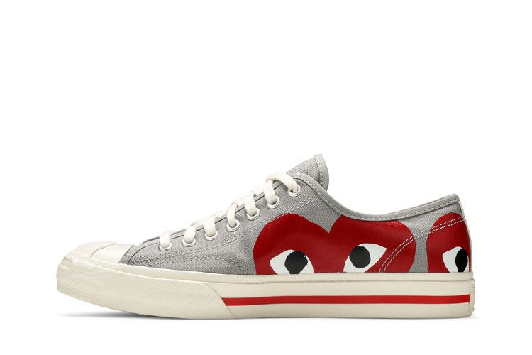 Comme des Garçons PLAY x Converse Jack Purcell 'Drizzle Red'