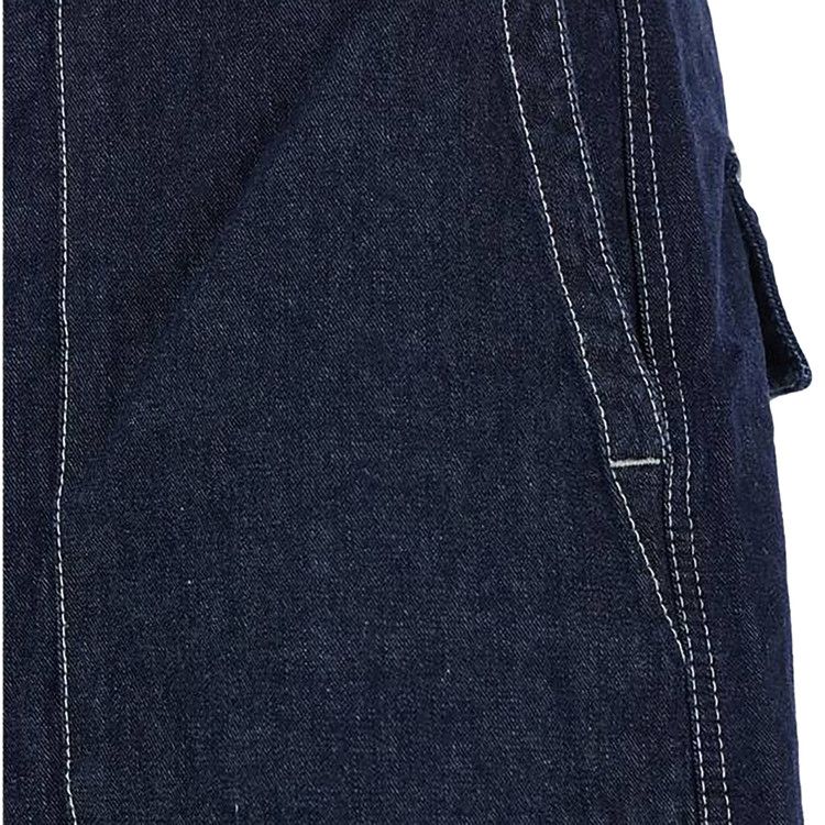 C.P. Company Logo Patch On The Back Shorts 'Denim'