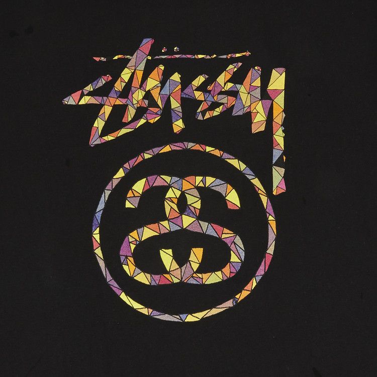 Stussy Glass Link Tee 'Black'
