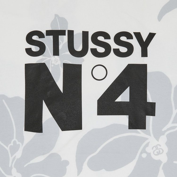 Stussy No. 4 Flowers Tee 'White'