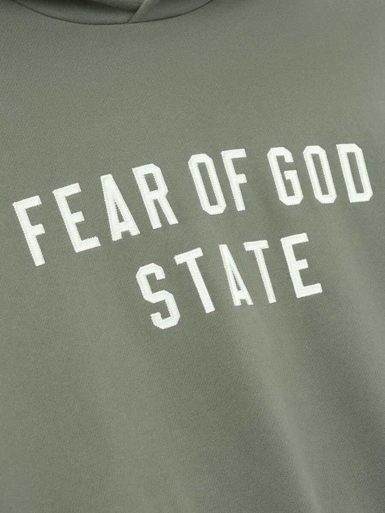 Fear of God Essentials 90s Hoodie 'Moss'