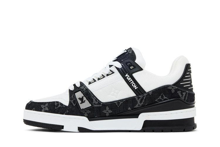 Louis Vuitton Trainer 'White Black Denim'