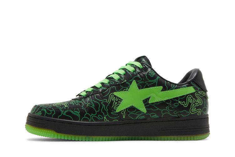 Razer x Bapesta Low M2 'Neon Camo'