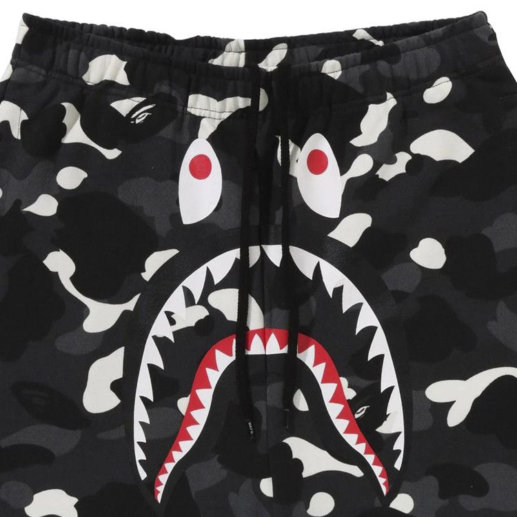 BAPE Shark Relaxed Fit Sweatpants 'Black'