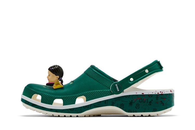 Squid Game x Crocs Classic Clog 'Tracksuit'