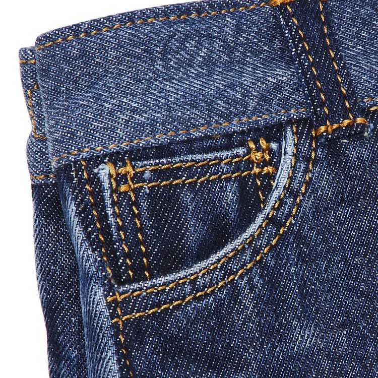 Medea Nina Small Denim Laser Bag 'Blue'