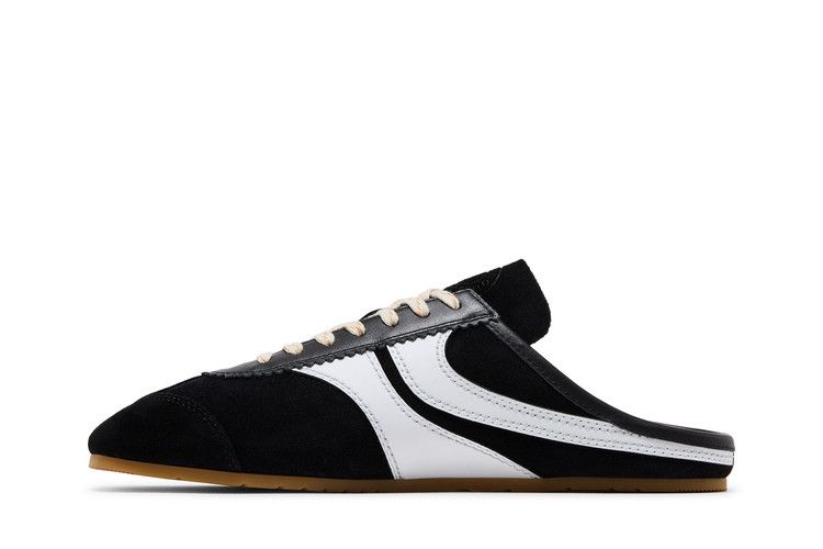 Dries Van Noten Leather Mule 'Black White'