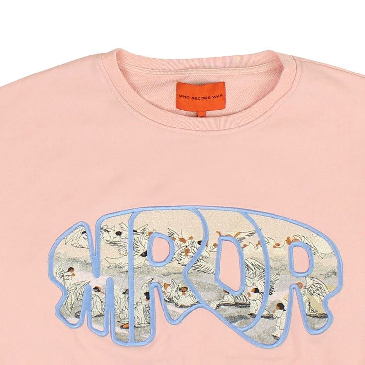 Who Decides War MRDR Crewneck Sweater 'Pink'