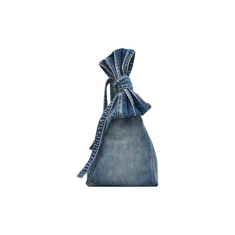 Marc Jacobs Bow Denim Sack Bag 'Medium Wash'