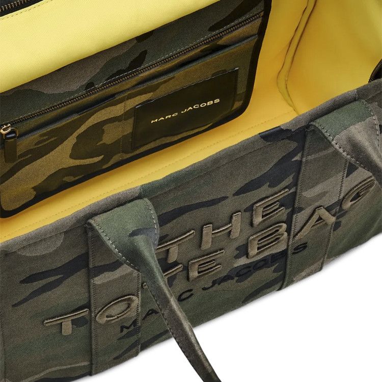 Marc Jacobs Large Camo Jacquard Tote Bag 'Camo/Multicolor'