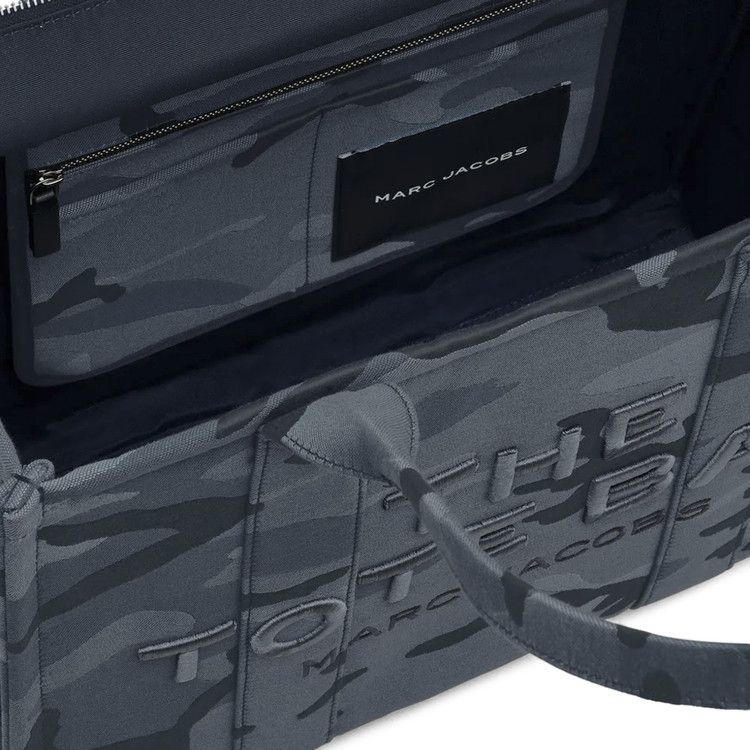 Marc Jacobs Large Camo Jacquard Tote Bag 'Blue/Multicolor'